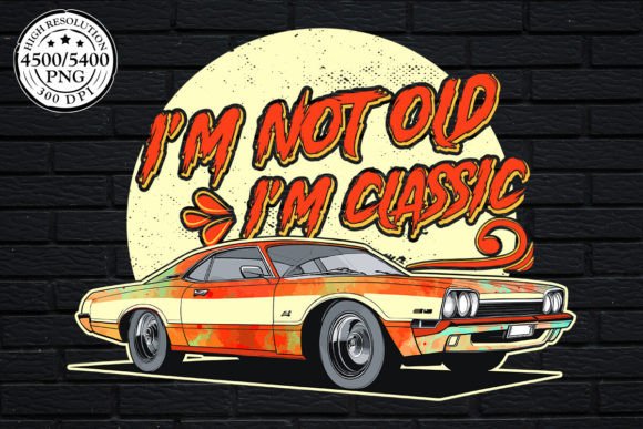 A Classic Vintage Graphic for Print Templates & Merchandise