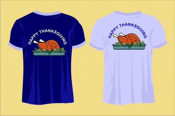 A Thanksgiving Graphic Perfect for Print Templates & Crafting
