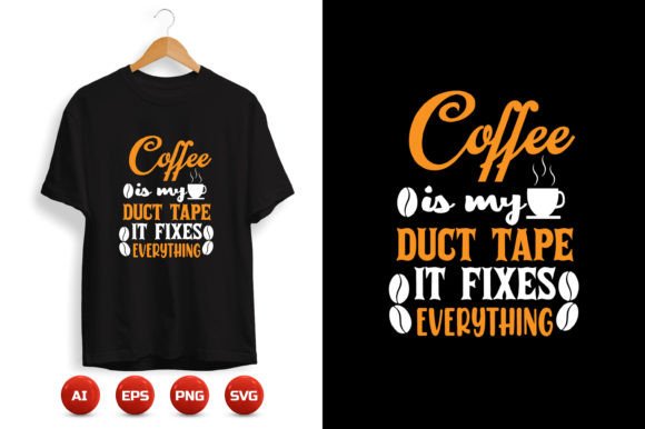 Coffee T-shirt Design 60: A Design Review for Real-World Embroidery