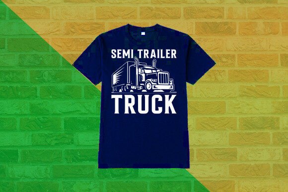 Crafting & Selling with Truck T-shirt Graphics: A Print Template Review