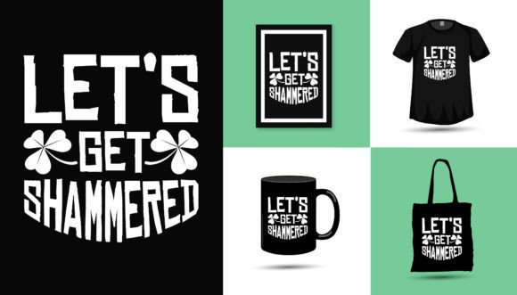 Evaluating a St Patrick Day Shamrock Graphic for Print Templates