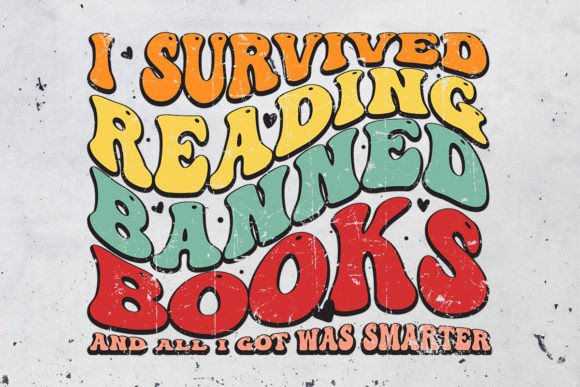 Reviewing I Survived Reading Banned Books Graphics for Print Templates