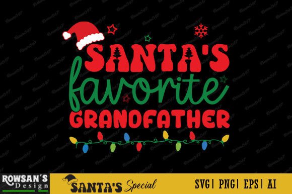 Santa’s Favorite Grandfather: A Graphics & Print Templates Review